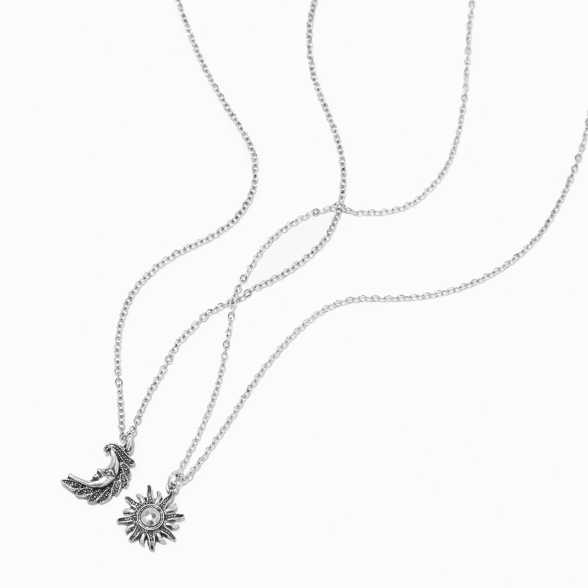 Sun and moon friendship necklace claire's online