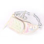 Iridescent Quilted Unicorn Bum Bag - White,