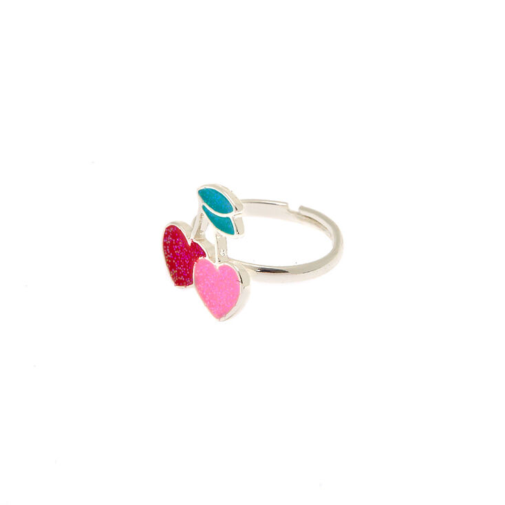 Claire&#39;s Club Cherry Heart Jewellery Set - 3 Pack,