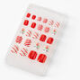 Faux ongles autocollants carr&eacute;s licorne de No&euml;l Claire&#39;s&nbsp;Club - Lot de 10,