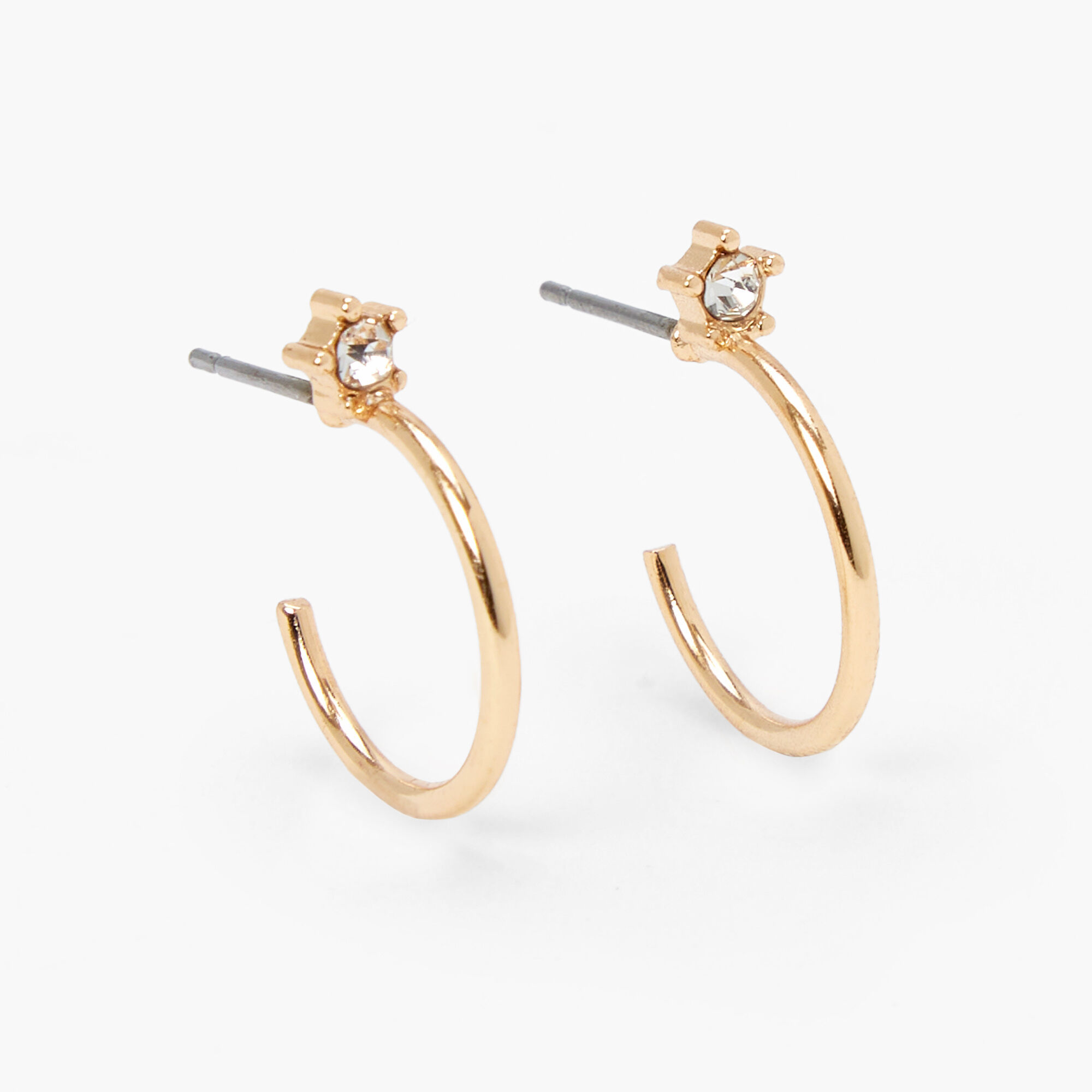 Post shop hoop earrings