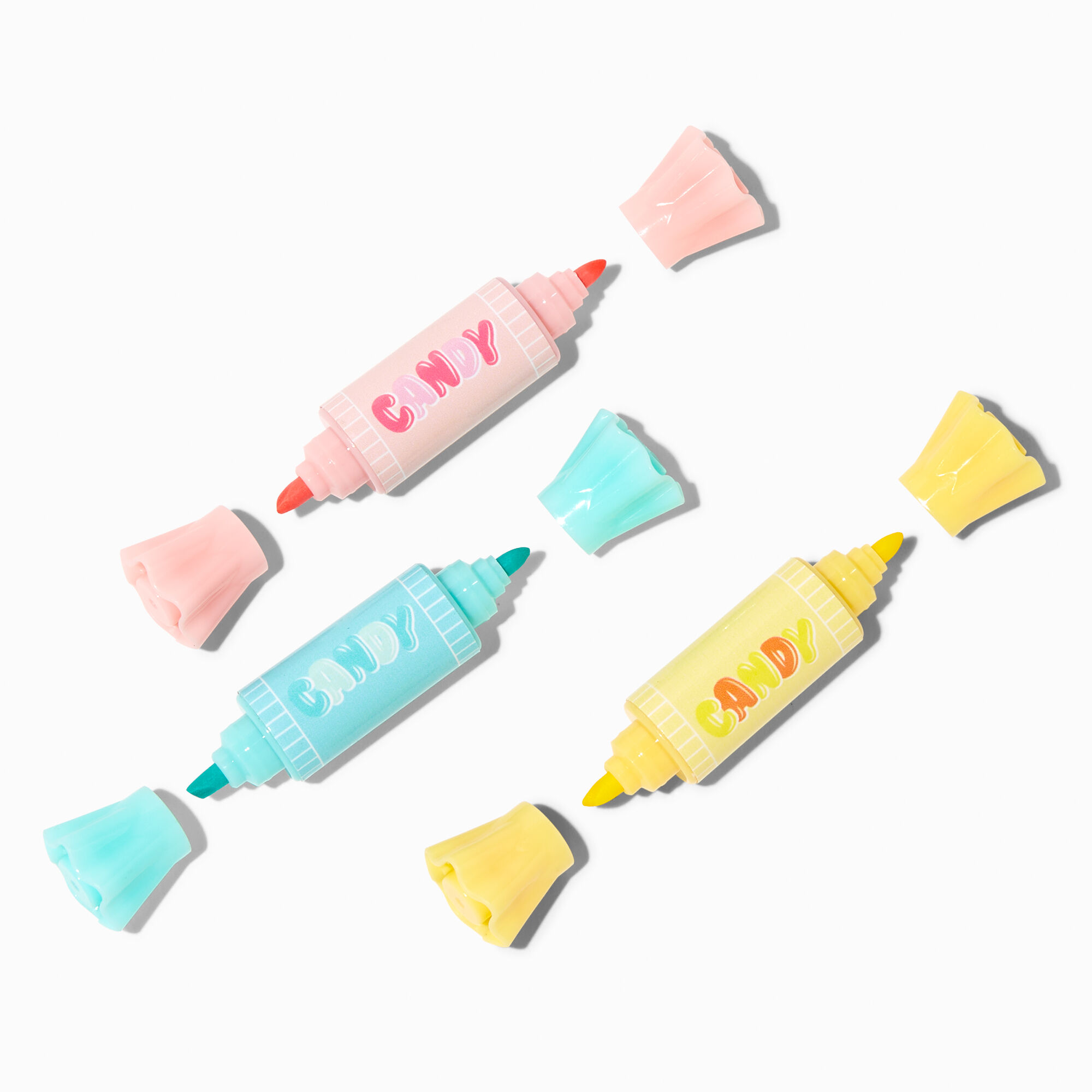 Candy Wrapper Highlighers - 3 Pack,