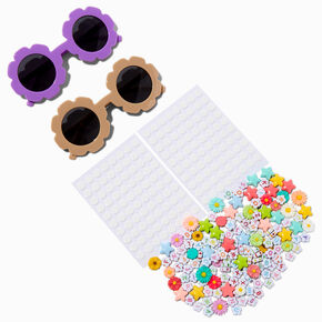 Claire&#39;s Club Do-It-Yourself Purple &amp; Tan Sunglasses Kit - 2 Pack,