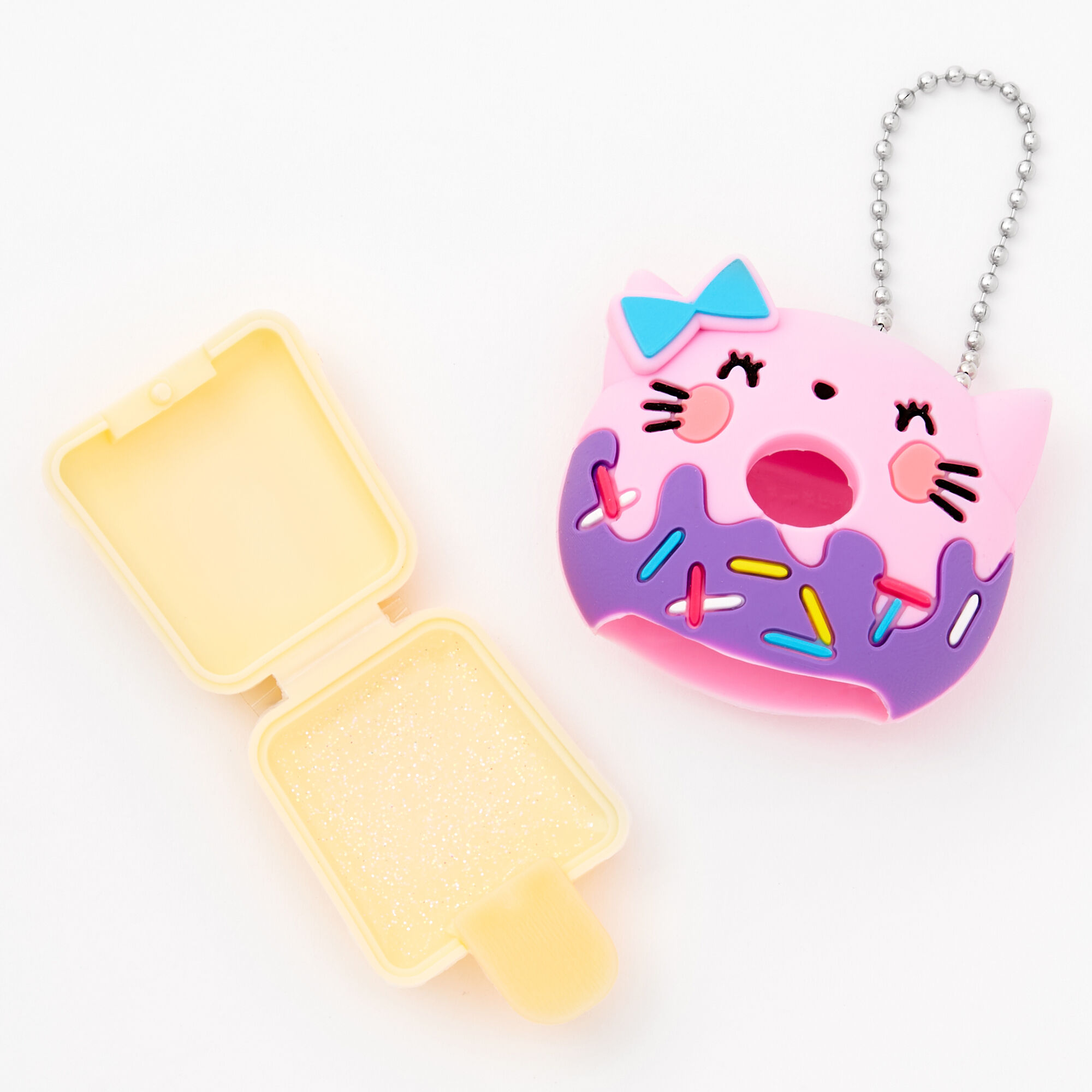 Pucker Pops Cat Donut Lip Gloss Vanilla Claire S