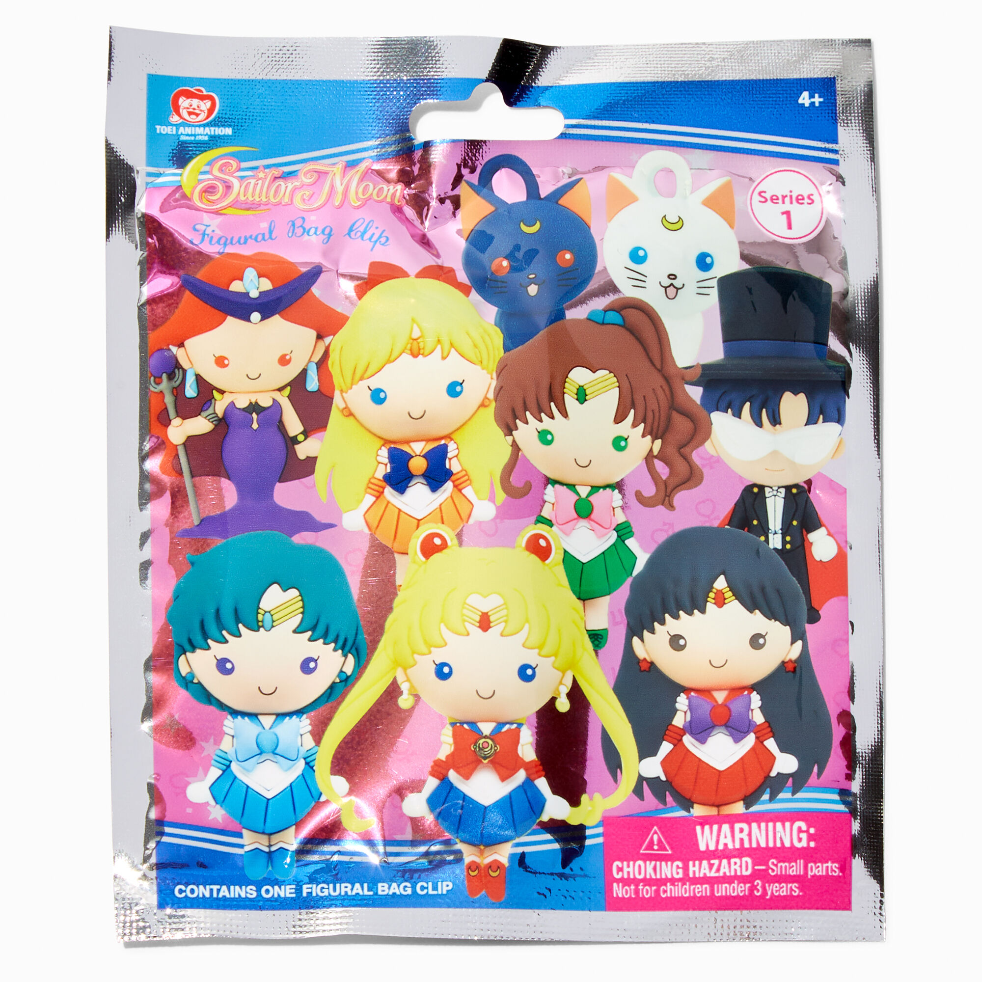 the Internet Sculpture Atlantic Sailor Moon™ Series 1 Figural Bag Clip Blind Bag - Styles May Vary |  Claire's US