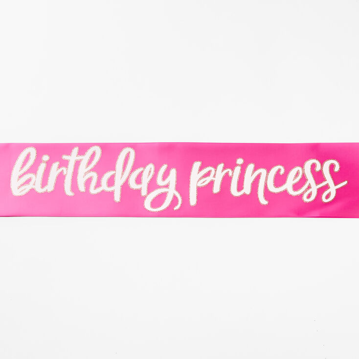 Birthday Princess Sash - Pink,