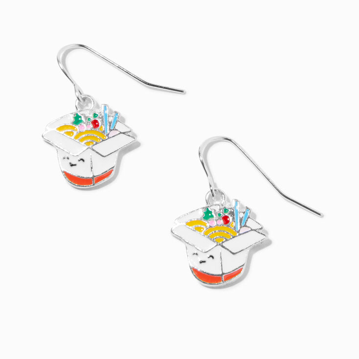 Kawaii Takeout Container 0.5&quot; Drop Earrings,