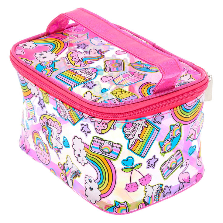 Chase Rainbows Makeup Bag - Pink,