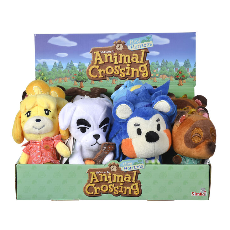Peluche &agrave; clip 15&nbsp;cm Animal Crossing&trade;&nbsp;- Les mod&egrave;les peuvent varier,