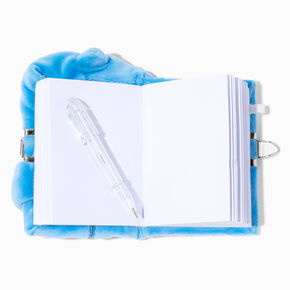 Claire&#39;s Club Shark Costume Tiger Plush Mini Lock Diary,