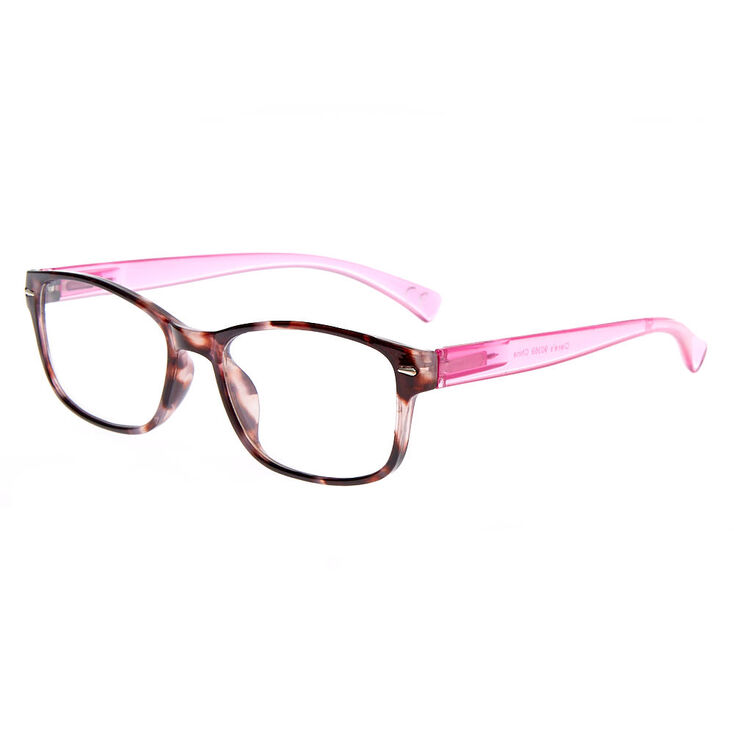 Claire's Lunettes rectangulaire rose