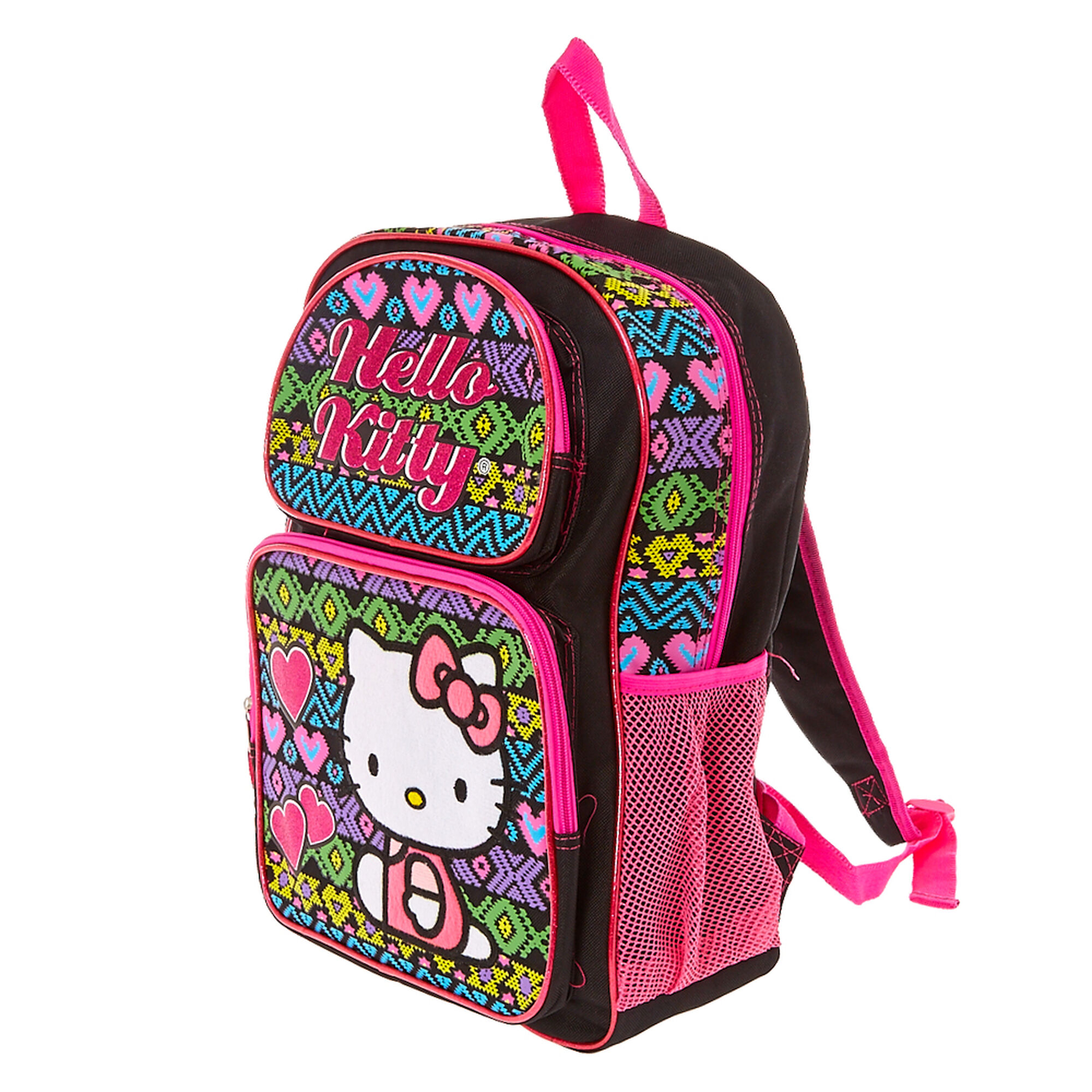  Hello  Kitty   Rainbow Patchwork Backpack  Claire s US