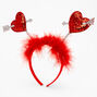 Valentine&#39;s Day Double Hearts Bopper Headband,