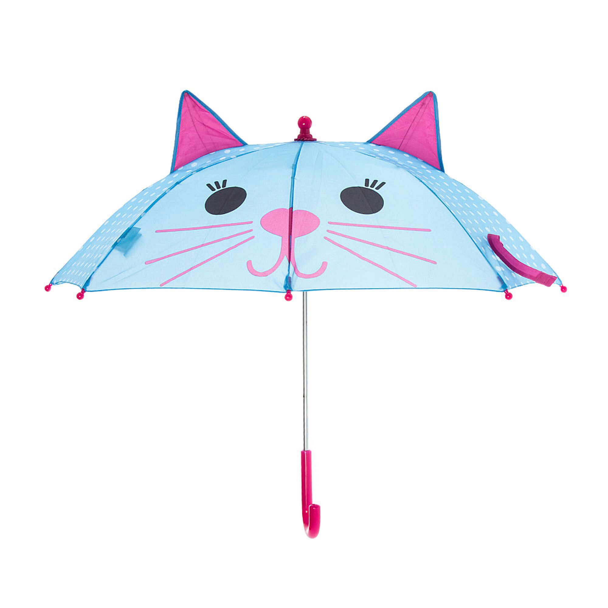 Kids Blue Kitty Cat Umbrella Claire S Us