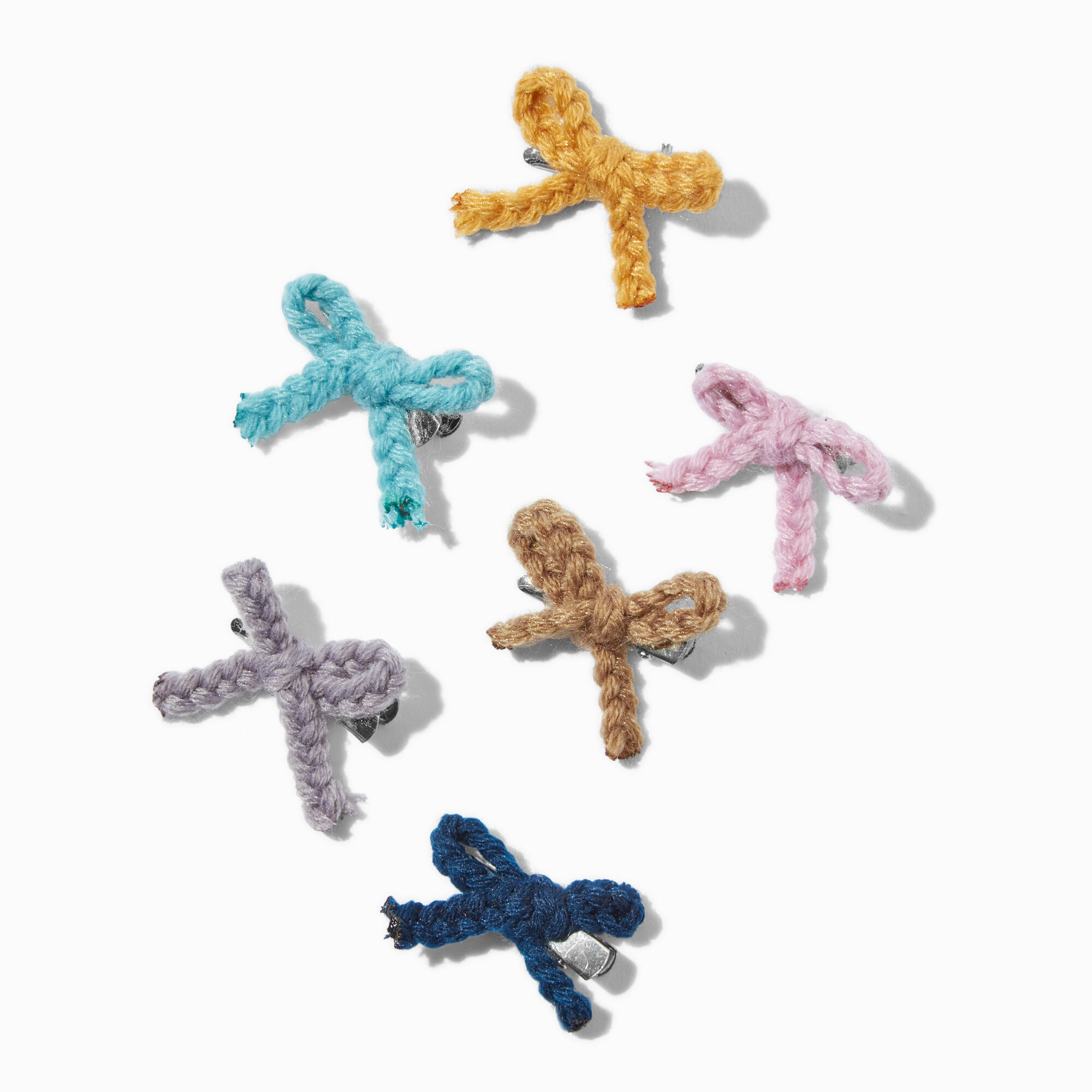 Claire's Lot de mini nœuds variés - Lot de 6