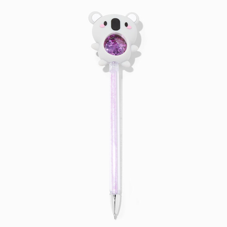 Koala Bear Shaker Glitter Pen,