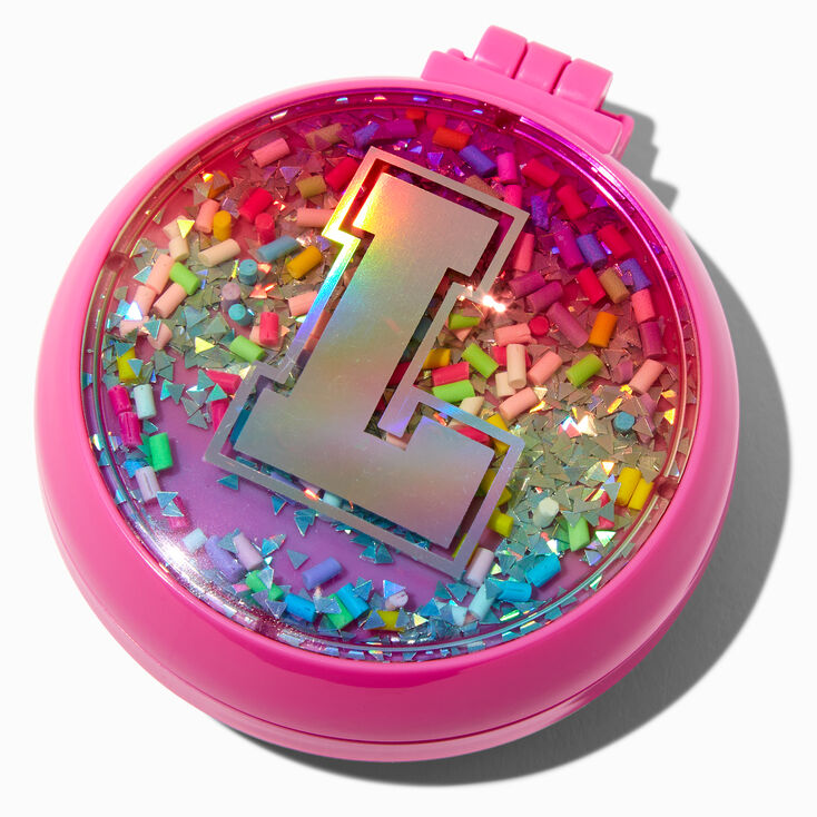 Shaky Sprinkles Initial Pop-Up Hair Brush - L,
