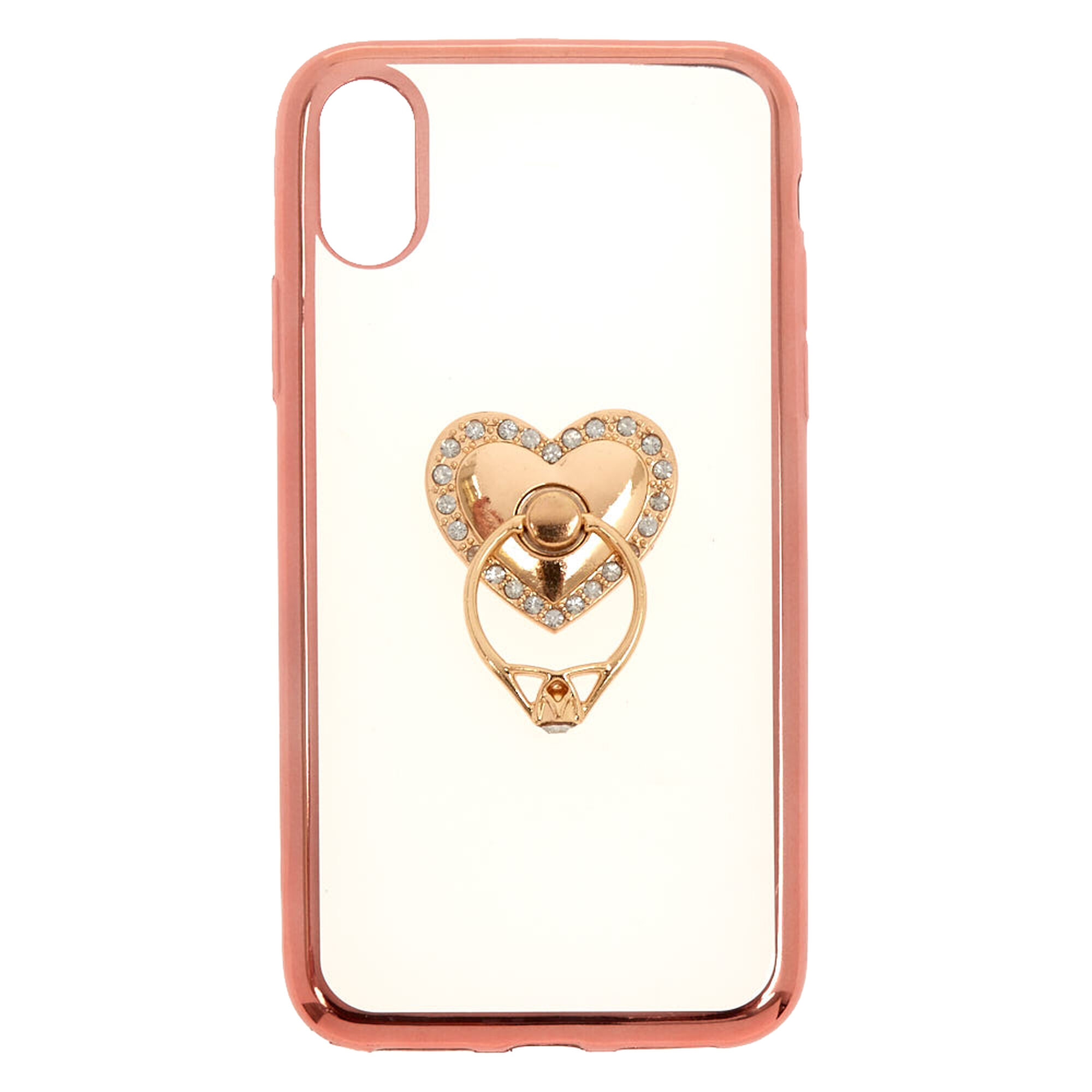 Heart Ring Stand Phone Case Fits Iphone 5 5s Se Claire S