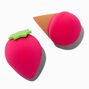 Ice Cream Cone &amp; Strawberry Makeup Sponge Set - 2 Pack,