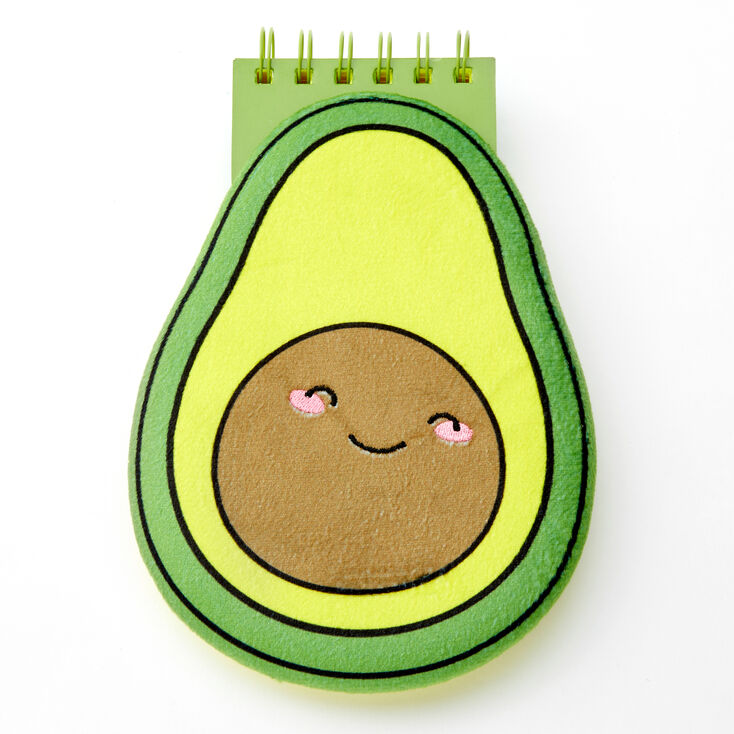 Smiling Avocado Squish Notebook - Green,