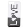 Black and White Love Phone Case - Fits iPhone 6/7/8 Plus,