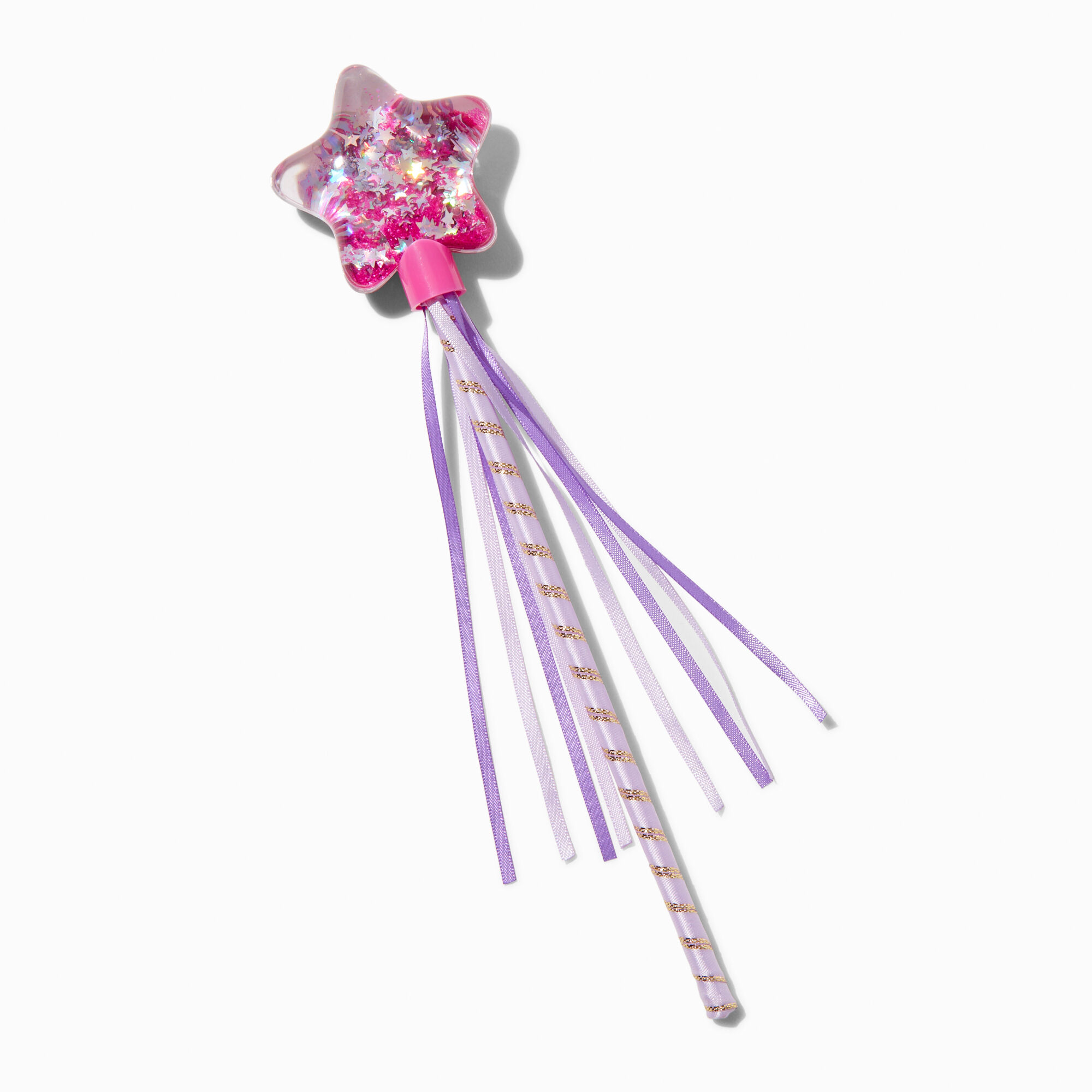 View Claires Club WaterFilled Star Wand Pink information