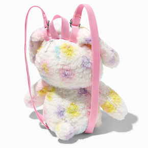 Claire&#39;s Club Sherpa Daisy Bunny Backpack,