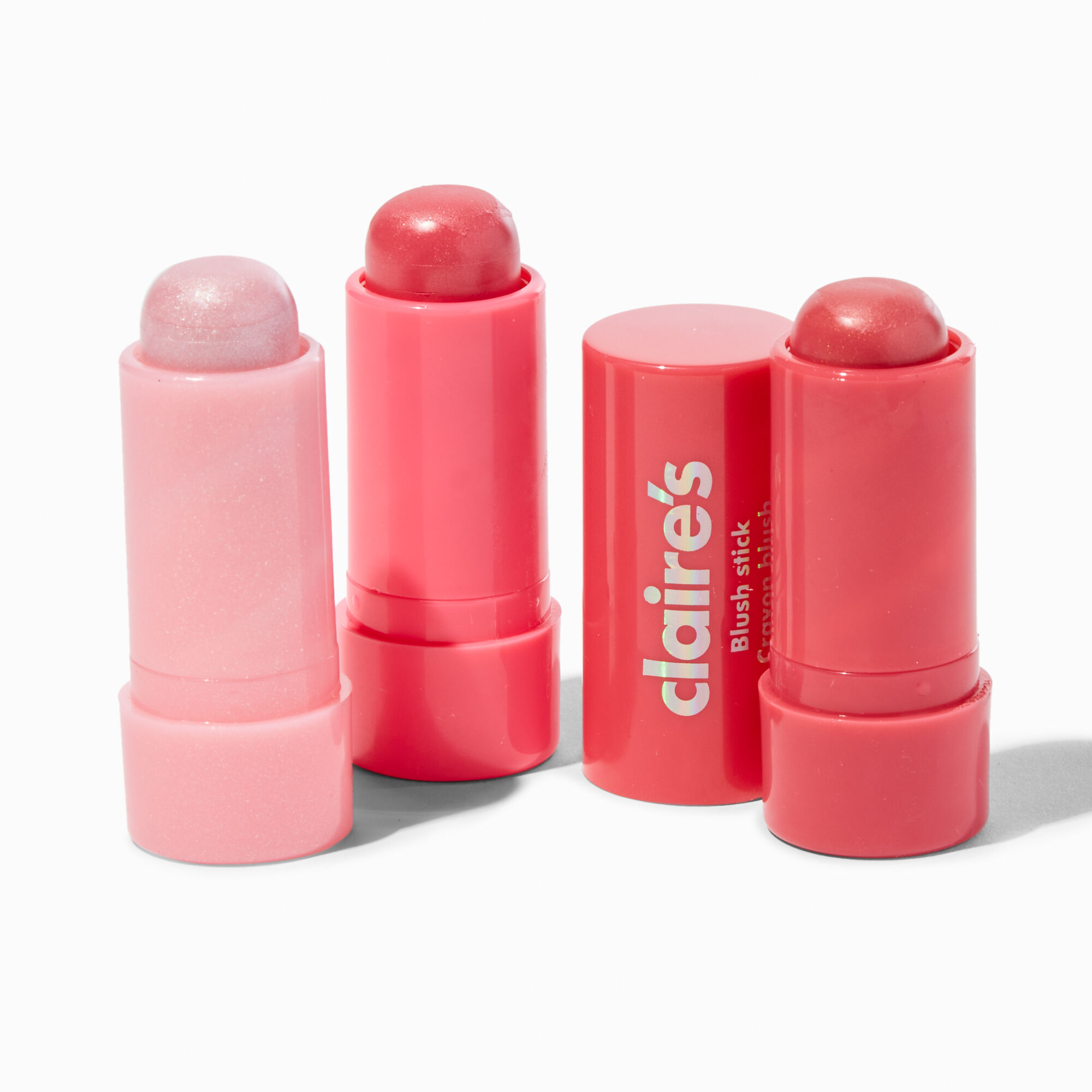 View Claires Cheek Stick Set 3 Pack Pink information