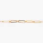 Gold Thin Chain Link Necklace,