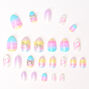 JoJo Siwa&trade; Stiletto Press On Faux Nail Set &ndash; Rainbow, 24 Pack,