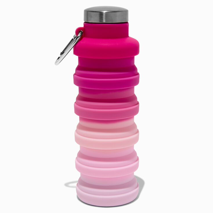 Gourde avec d&eacute;grad&eacute; rose r&eacute;tractable,