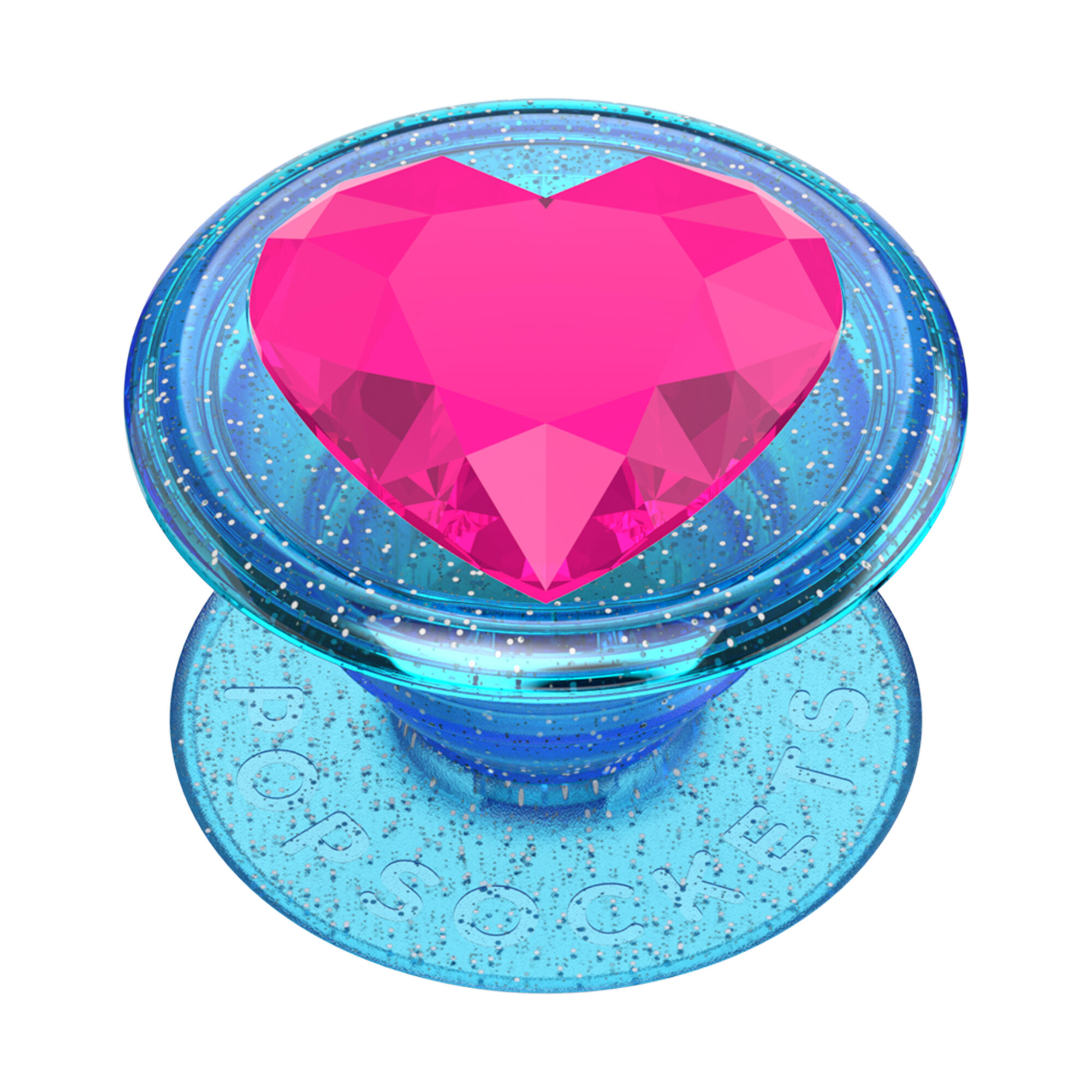 PopSockets® PopGrip - Pink Gem Heart
