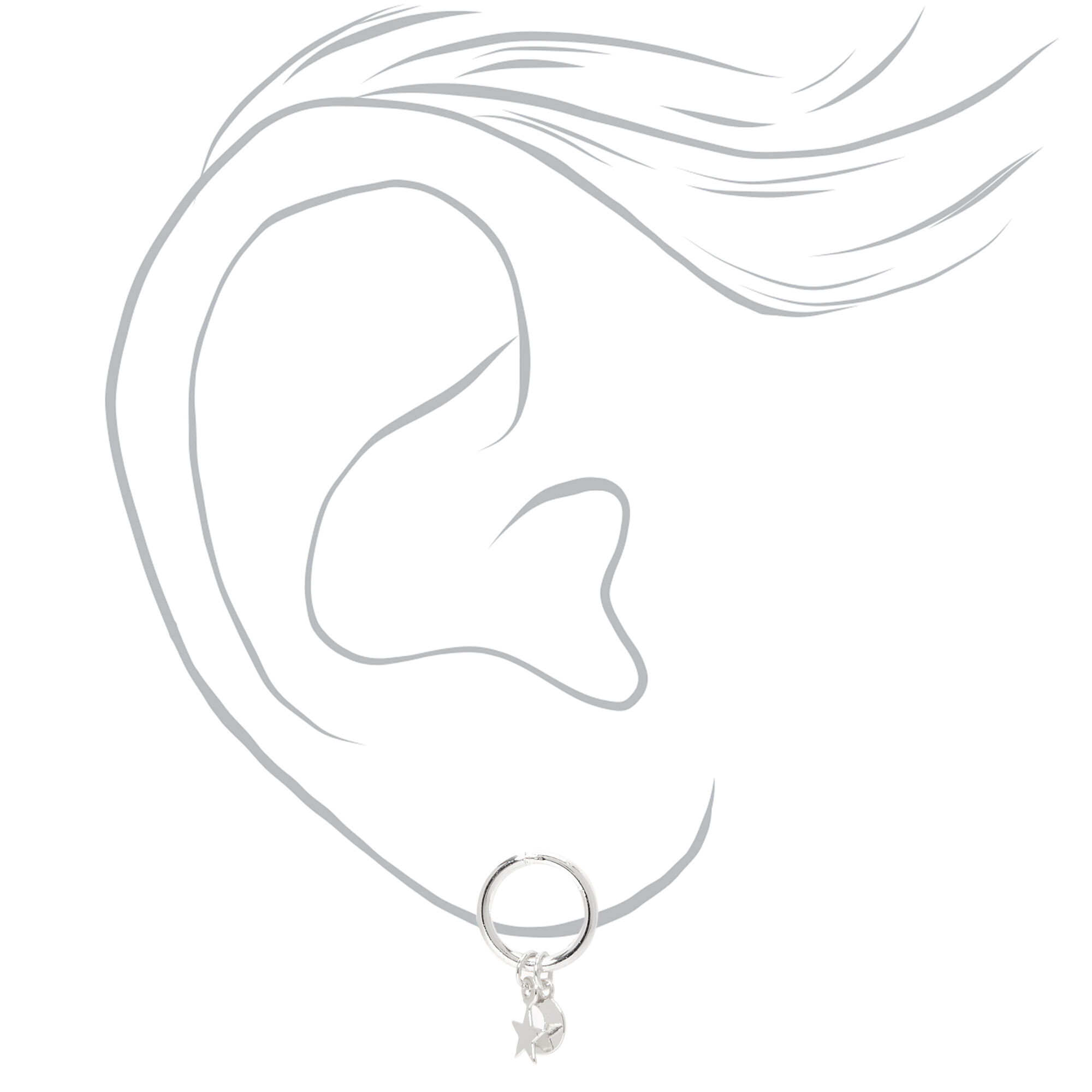 Sky Brown™ Mixed Metal  Earrings - 6 Pack,