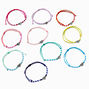 Best Friends Heart Adjustable Bracelets - 10 Pack,