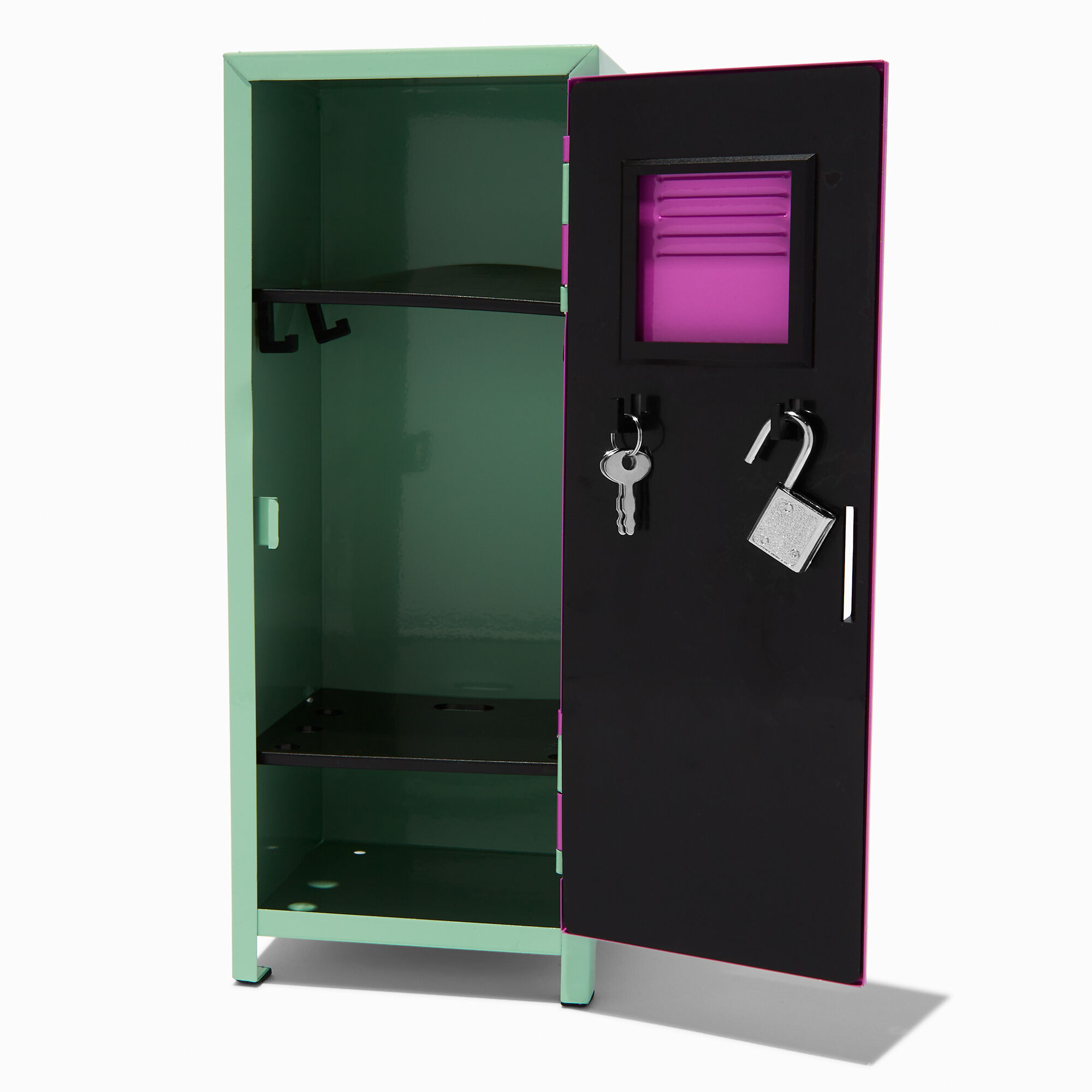 Pink Retro Flower Mini Locker,