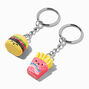 Glitter Junk Food Best Friends Keychains - 5 Pack,