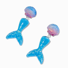 Puffy Mermaid Drop Earrings,