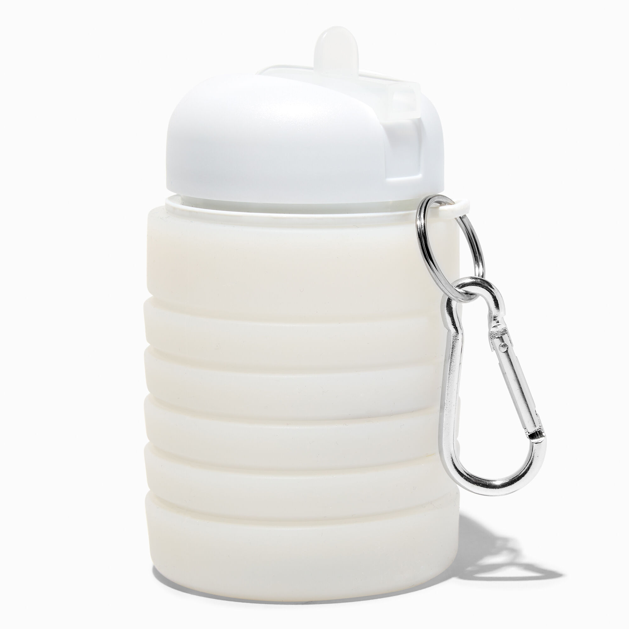 View Claires Collapsible Water Bottle White information