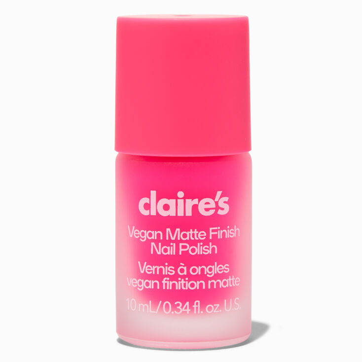 Matte Effect Vegan Nail Polish - So Cute,