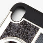 Black Glitter Camera Phone Case - Fits iPhone&reg; XR,