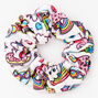 Medium Rainbow Emojis Hair Scrunchie,