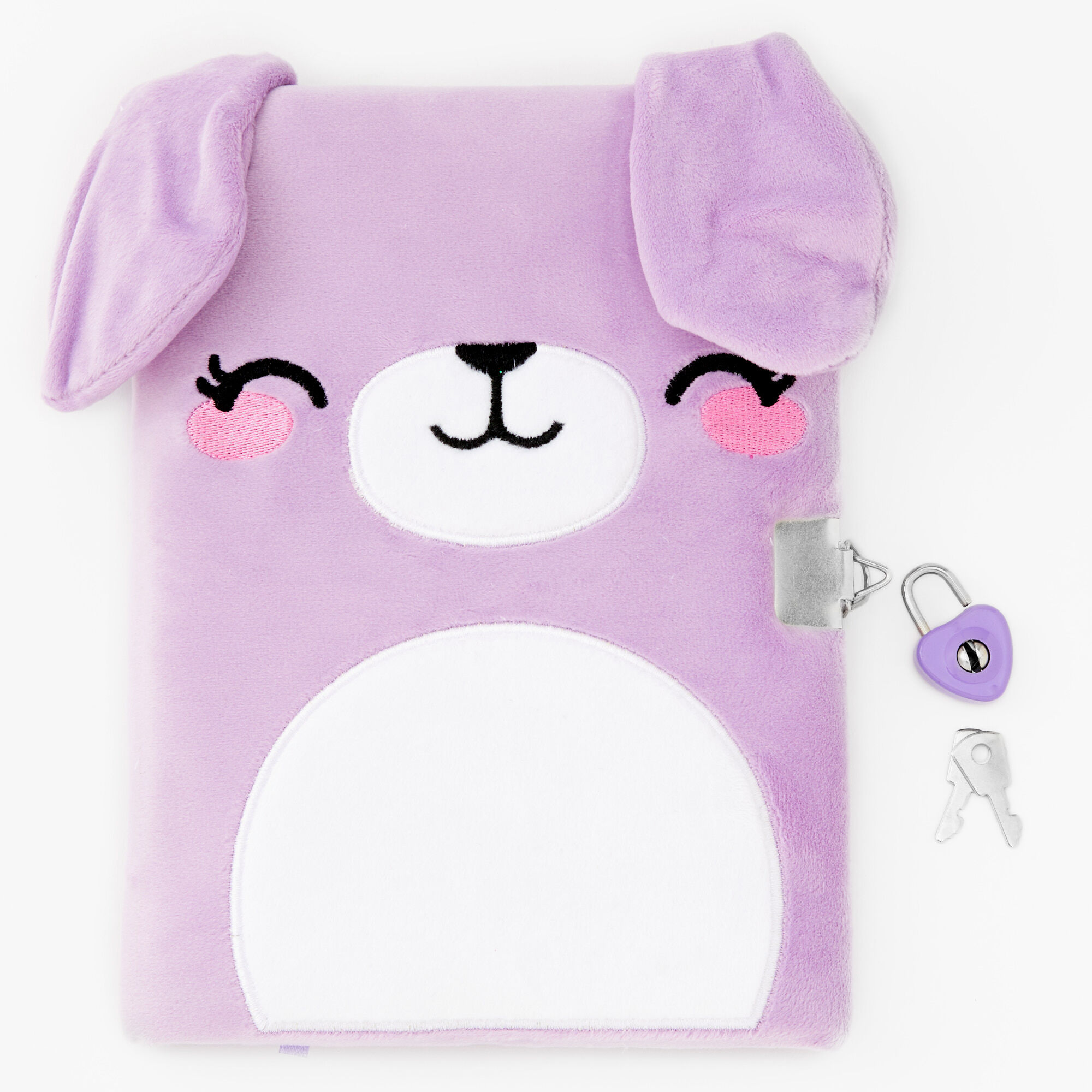 Unicorn Hoodie Dog Lock Diary,