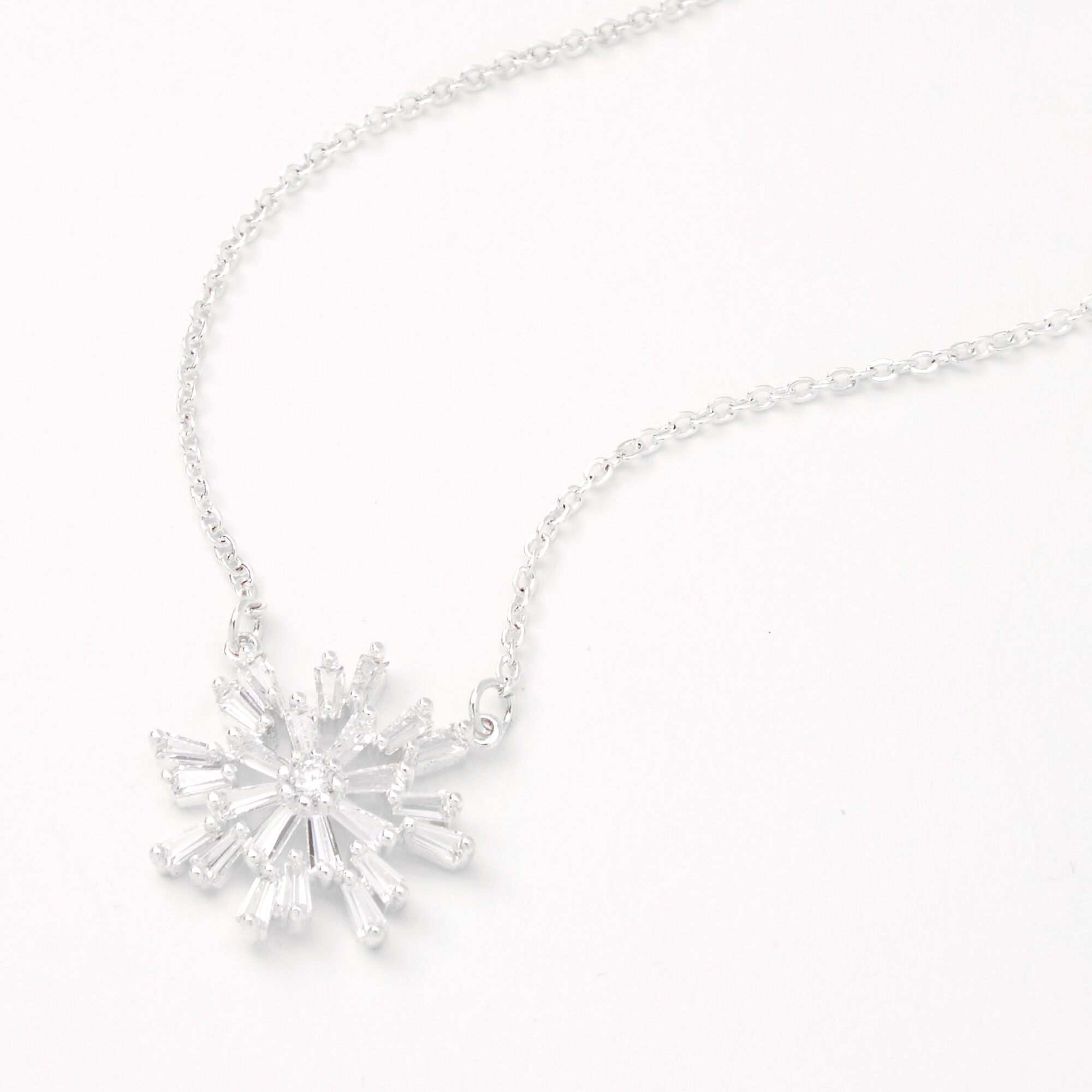 Claire's store snowflake earrings
