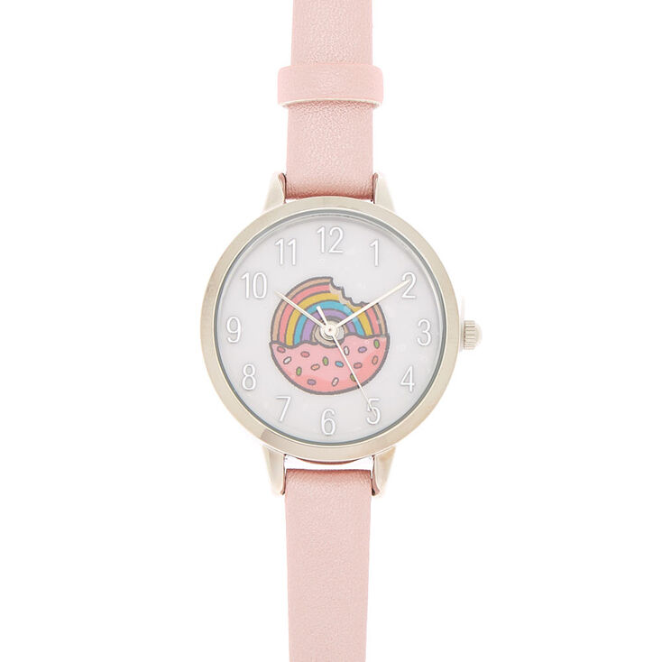 Sprinkle Donut Classic Watch - Pink,