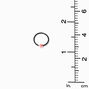Black Glow in the Dark Ball 18G Cartilage Hoop Earring - 3 Pack,