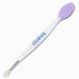 White &amp; Purple Dual-Ended Lip Scrub Brush,