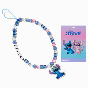 Disney Stitch Claire&#39;s Exclusive BFF Beaded Phone Wrist Strap,