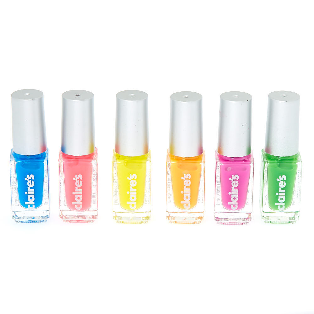 Rainbow Nail Polish Set - 6 Pack,