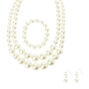 Large Pearl Jewelry Set,