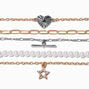 Mean Girls&trade; x Claire&#39;s Mixed Metal Plated Bracelet Set - 5 Pack,
